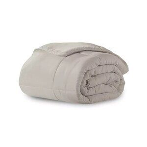 Ella Jayne Cozy Touch Down Alt Full Queen Comforter Khaki MSRP $89